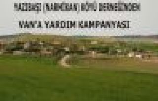 YAZIBAŞI KÖYÜ DERNEĞİ VAN'A YARDIM KAMPANYASI...