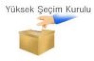 YSK 7 ADAYA VİZE VERDİ 