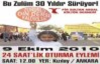 ZORUNLU DİN DERSİNE 24 SAATLİK OTURMA EYLEMİ 
