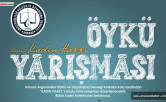 Ankara Arguvanlılar Derneğinin Düzenlediği Kadın Hakkı Konulu Öykü Yarışması Sonuçlandı