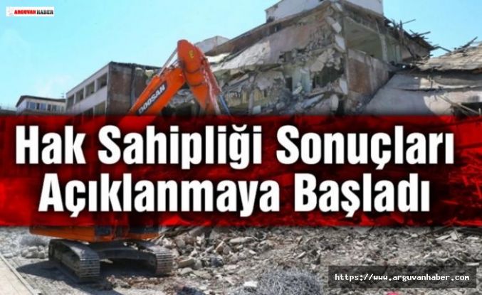 ARGUVANDA HAK SAHİPLİĞİ ASKIYA ÇIKTI