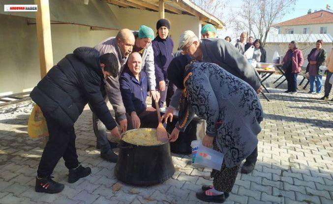 ARGUVAN’DA ABDAL MUSA BİRLİK LOKMASI YAPILDI