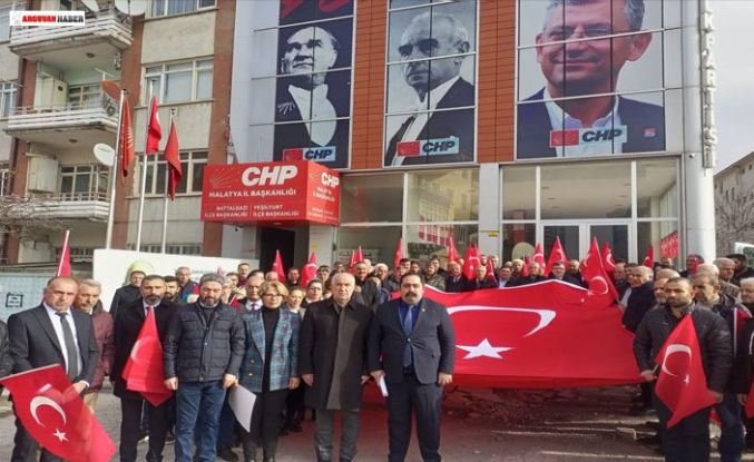 MALATYA CHP İL ÖRGÜTÜNDEN TERÖR AÇIKLAMASI: “ARTIK YETER”